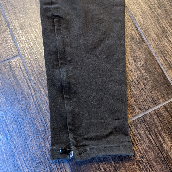 ZARA Basic Z1975 Power Stretch Olive Skinny Jean - Picture 10 of 12